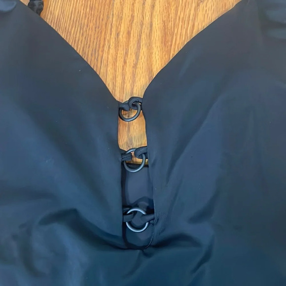 Andie The Romana One Piece swimsuit black size M NWT - Picture 6 of 9